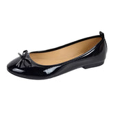 Black Bow Ballet Flats